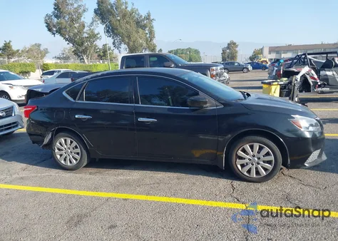 2016 Nissan Sentra S из США, поврежденный, VIN 3N1AB7AP4GY302347